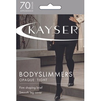 Kayser Body Slimmers 70 Denier Opaque Tights Tummy Hip Thigh Shaping Brief H10888