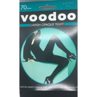 Voodoo 70 Denier Lavish Opaque Tight Comfortable Fit Cotton Blend Gusset H30315