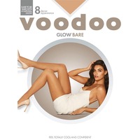 Voodoo Glow Bare Sheers Tights 8 Denier Breathable Natural Leg Look Ultra Light H30559