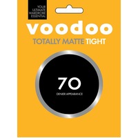 Voodoo Totally Matte 70 Denier Regular Brief Tight Reinforced Toe H31317