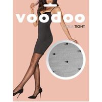 Voodoo Fashion LOLA Tight Classic Spot Pattern Comfort Brief Sheer Toe H33147
